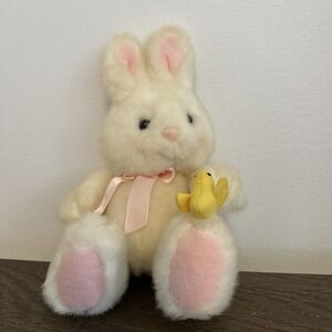 Russ Friends Forever Easter Bunny With Baby Chick